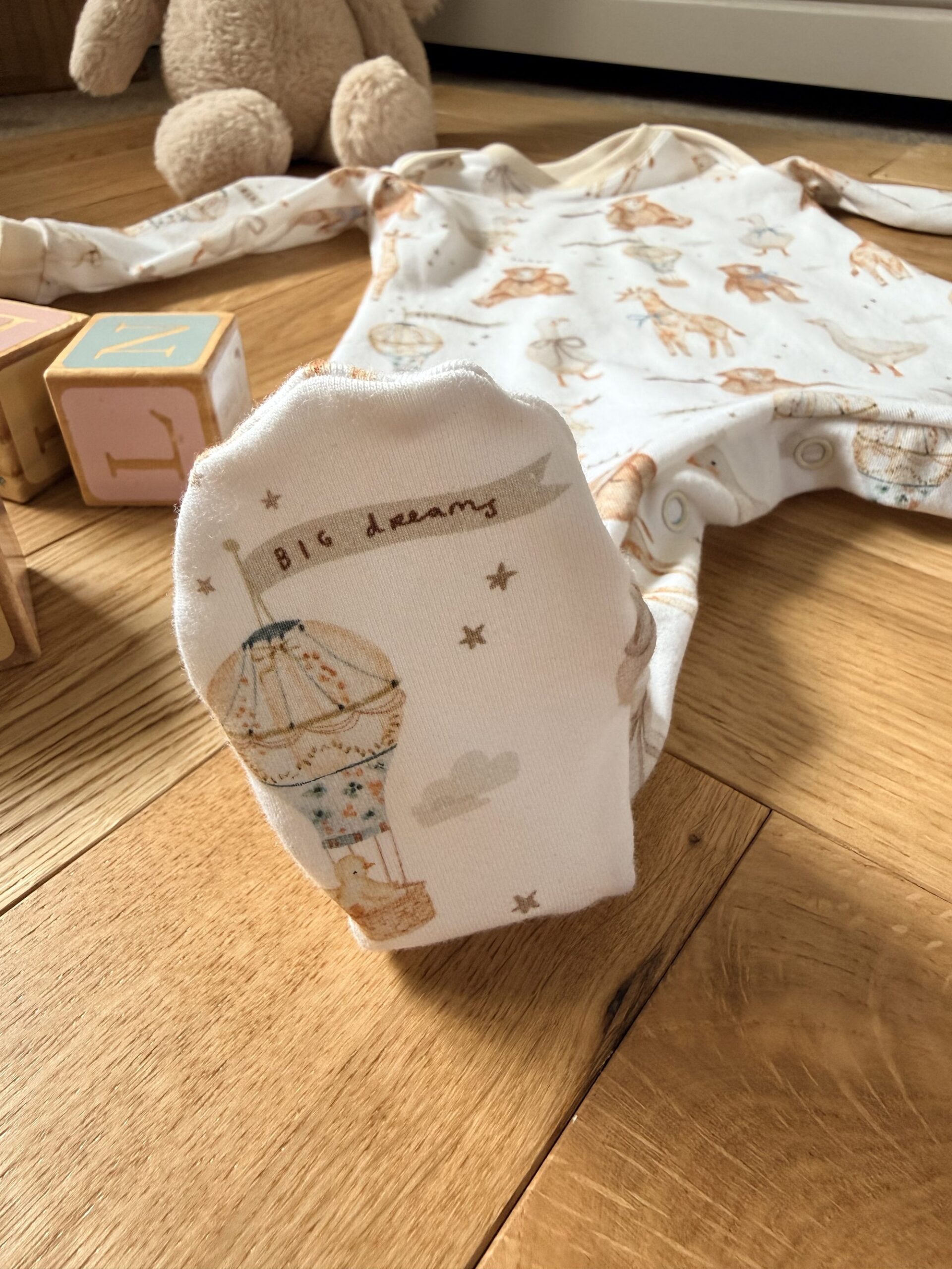 Rabbit & Hare Big Dreams Collection Carousel - View 2 - Organic baby clothing UK