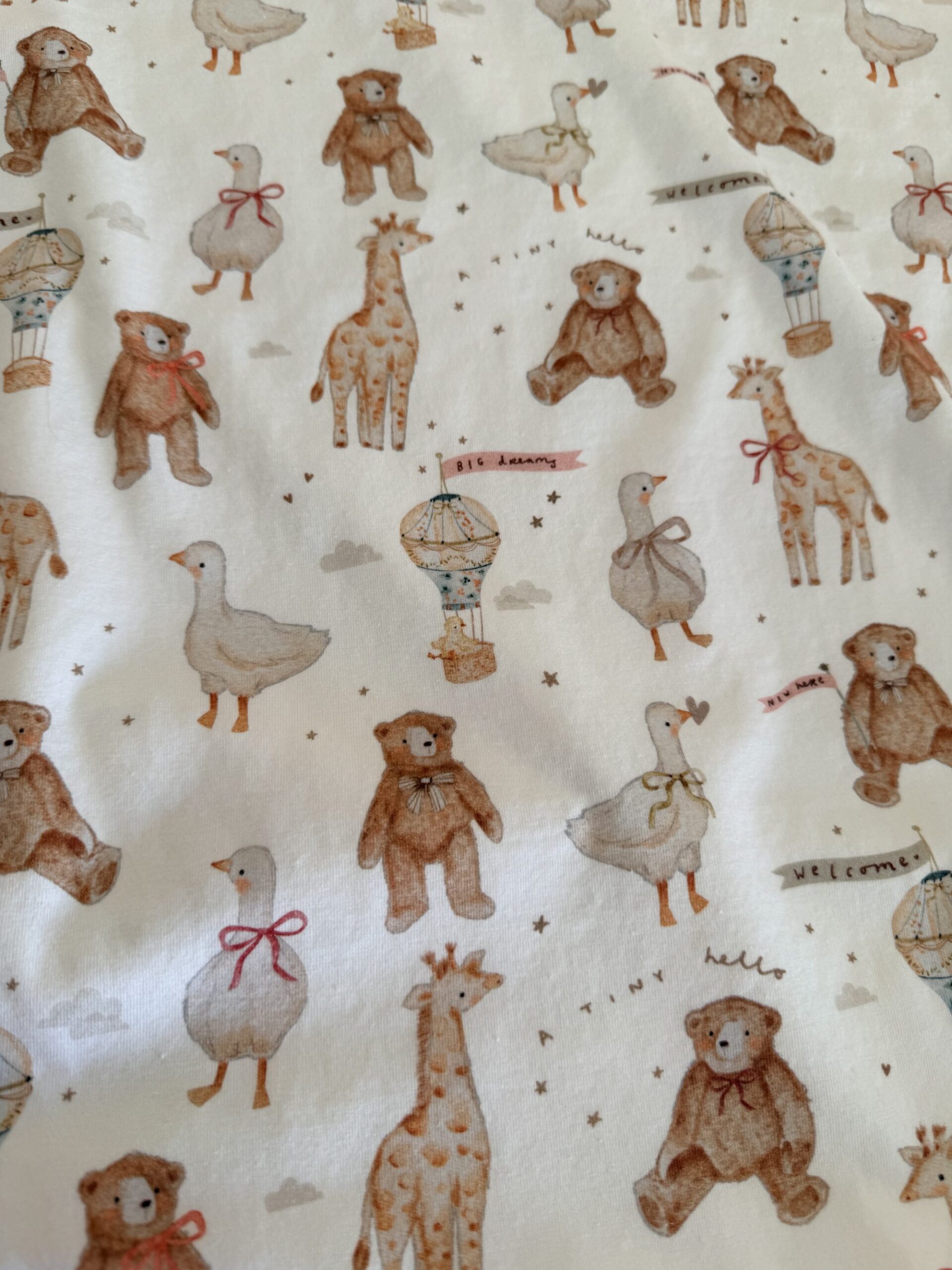 Rabbit & Hare Big Dreams Collection in Blush Pink - Gentle organic baby clothing UK