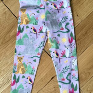 Rabbit & Hare Jungle Collection Leggings - Organic baby clothing UK
