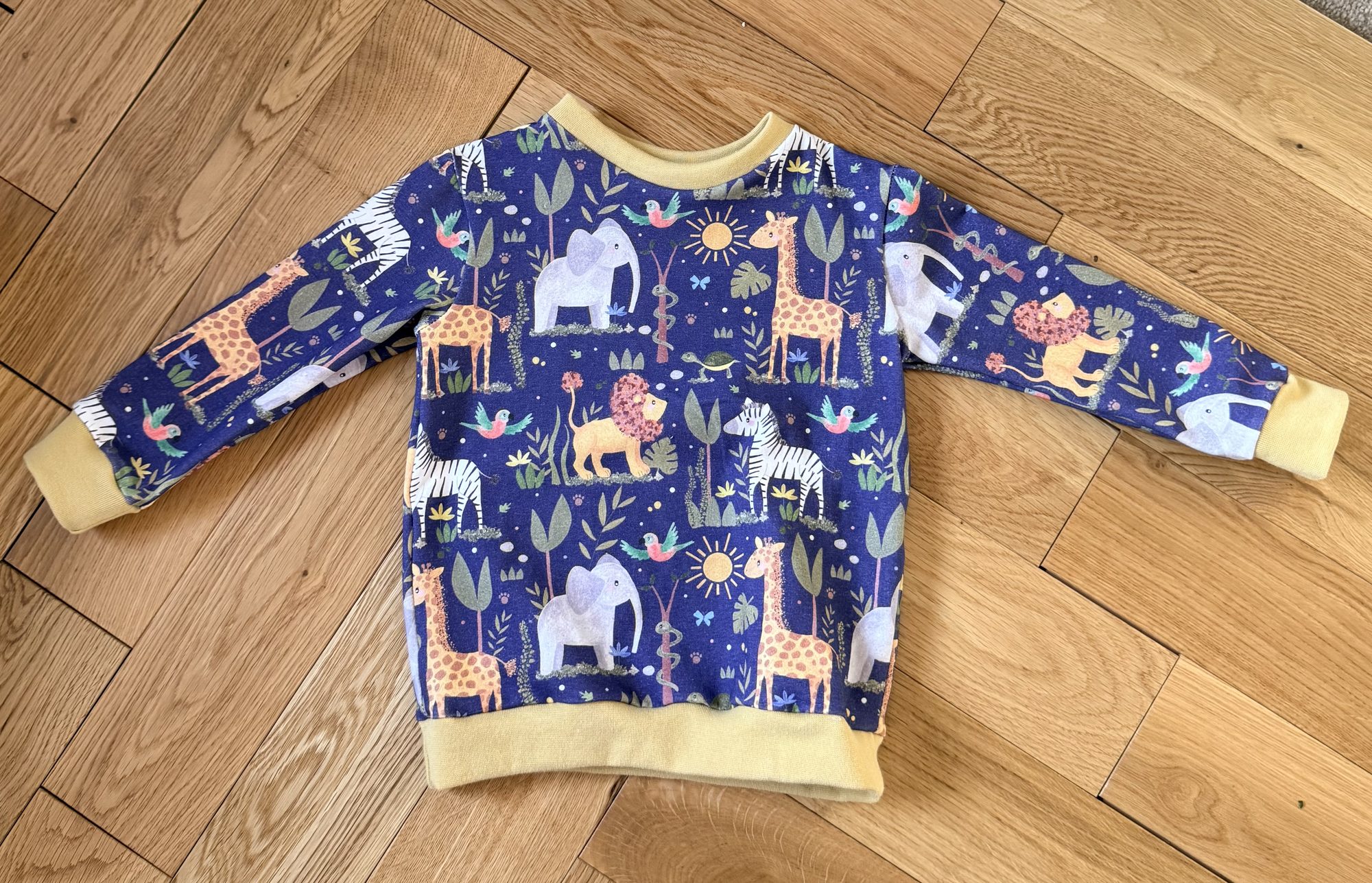 Rabbit & Hare Jungle Collection Sweater - Organic baby clothing UK