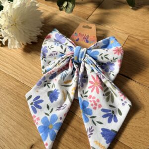 Rabbit & Hare Meadow Collection Hair Bow - Organic baby clothing UK